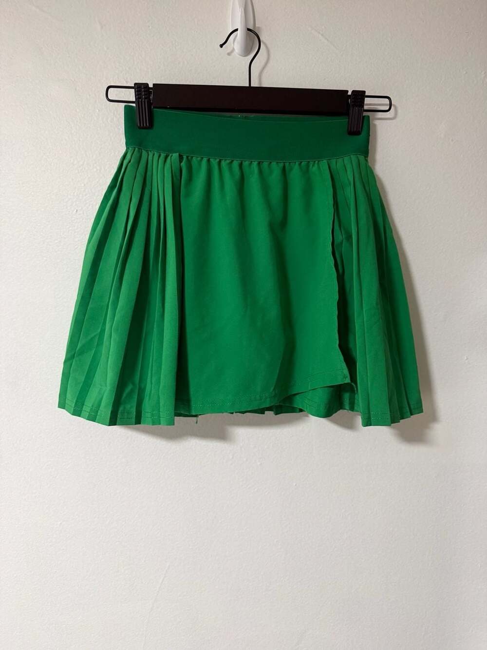 LA + IMAGE Green Pleated Tennis Skort Size S Style SJ-LA0052-SET 2